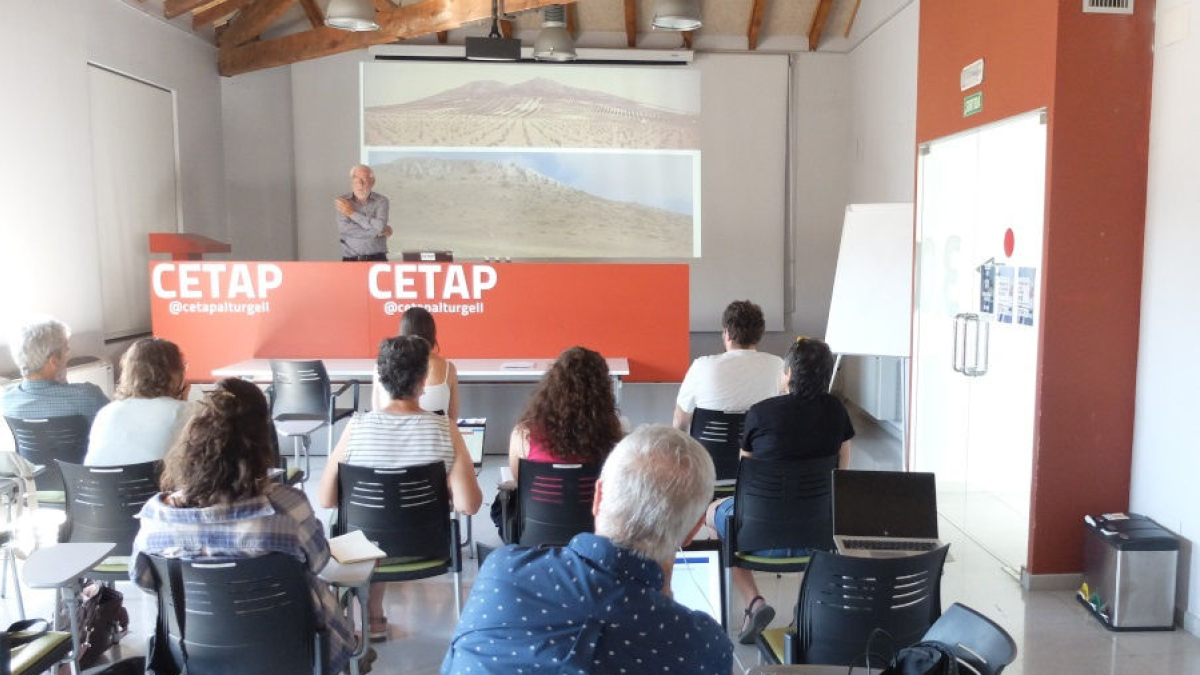 Una clase de los cursos de verano de la UdL. - AJUNTAMENT DE LA SEU