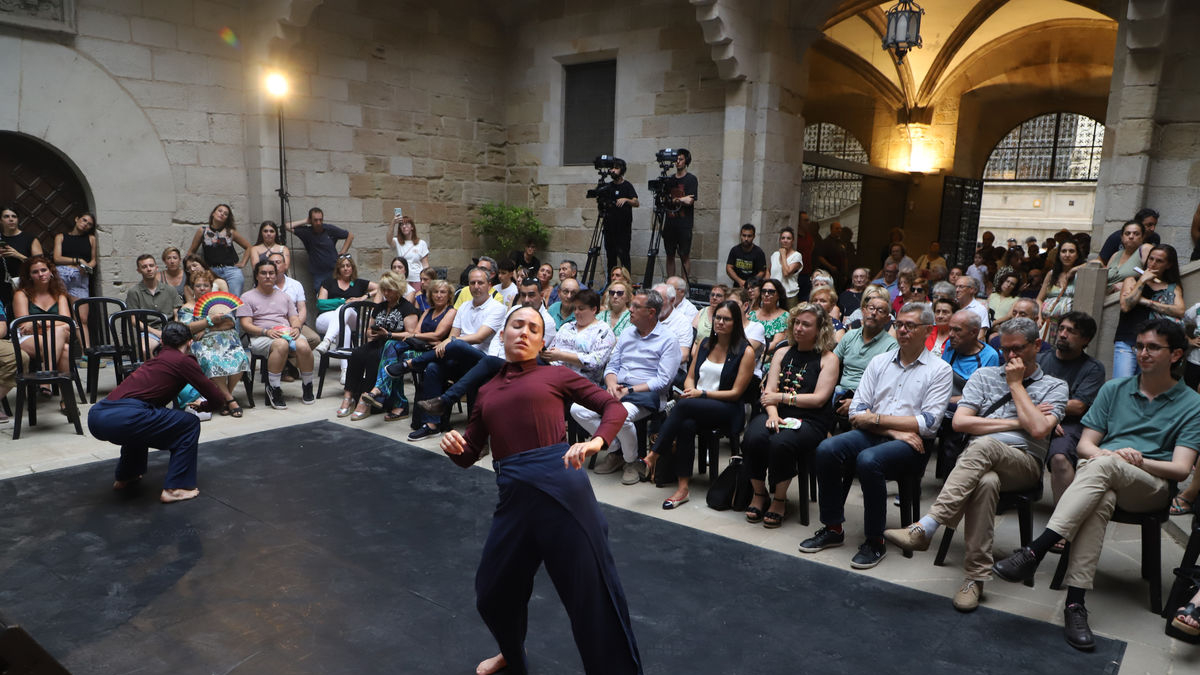 Dansa contemporània, una de les propostes de la Festa Major de l’IEI, retransmesa per Lleida TV. - MAGDALENA ALTISENT