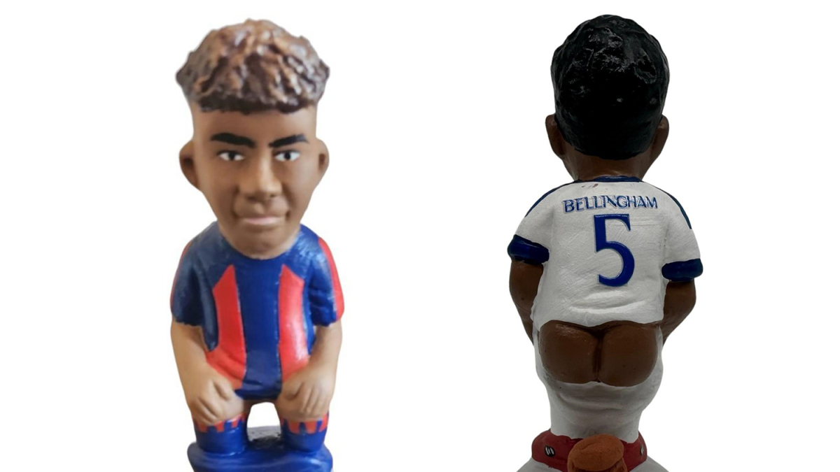 Lamini Yamal i Jude Bellingham ja tenen els seus 'caganers'