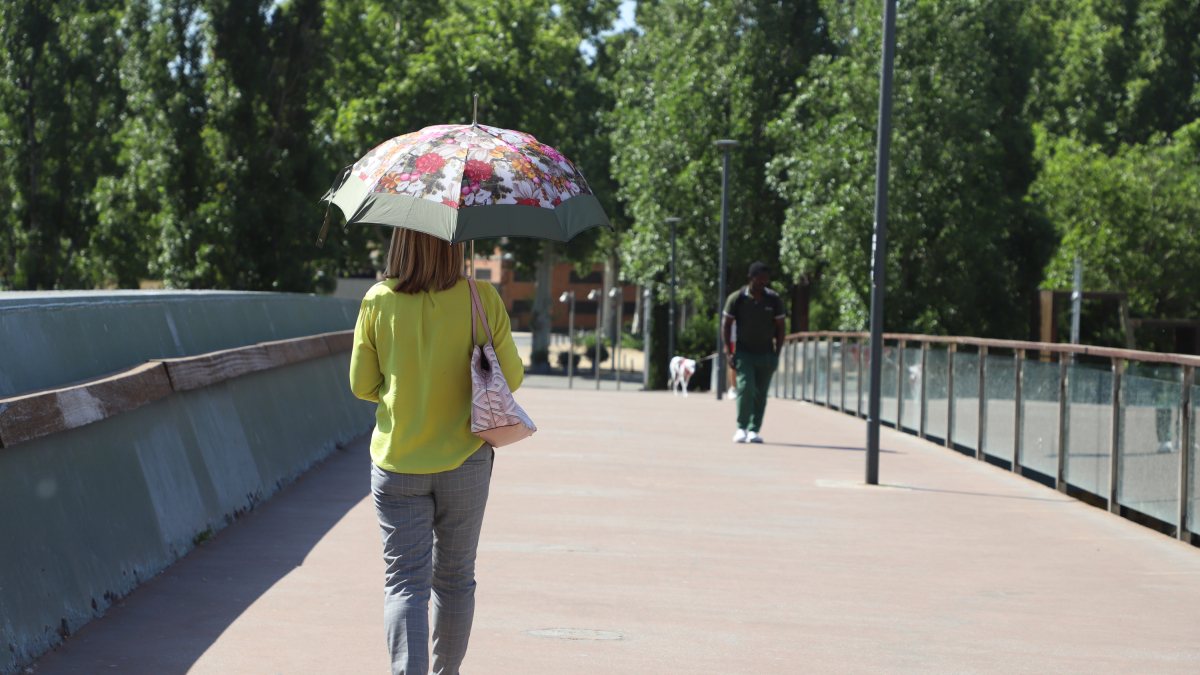 La passarel·la dels Camps Elisis a Lleida.