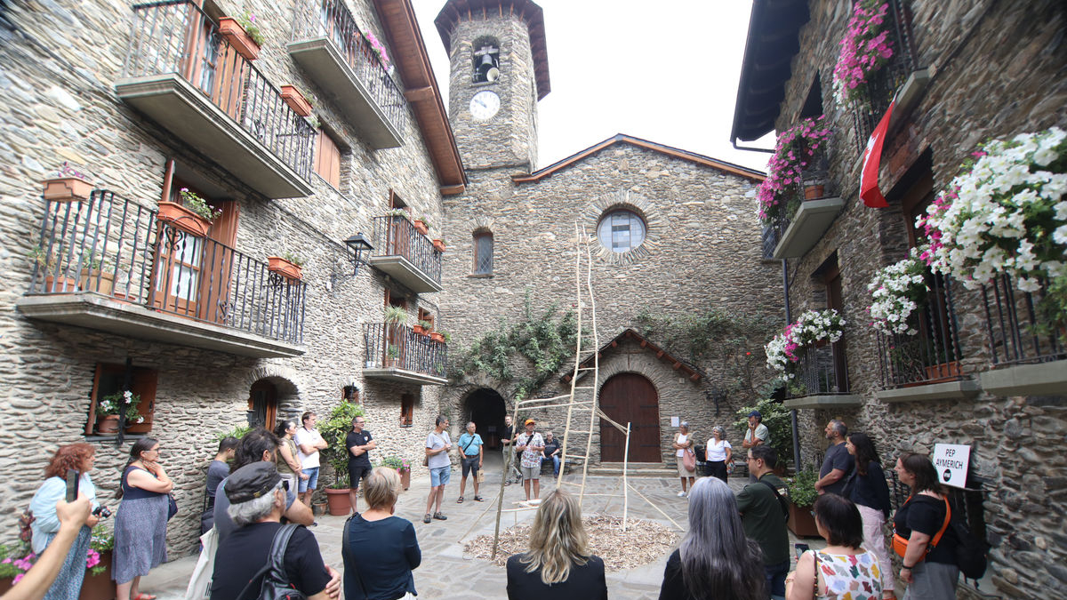 Imagen de la escultura creada por el gerundense Pep Aymerich. - EDGAR ALDANA