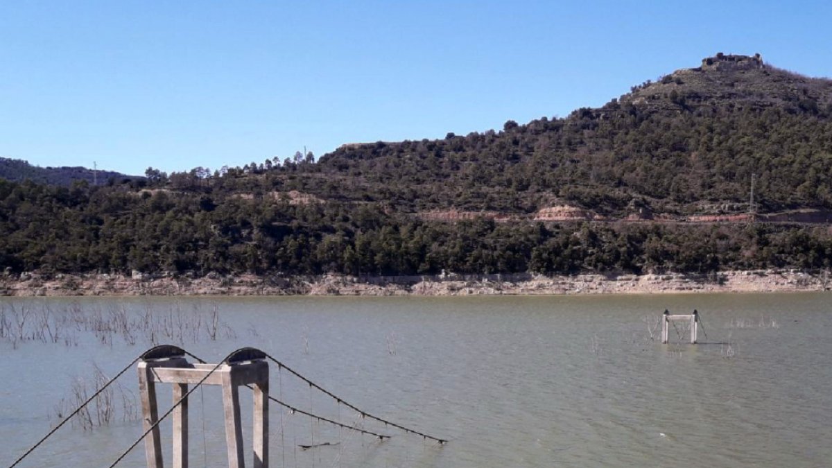 Bassella, sota el pantà de Rialp.