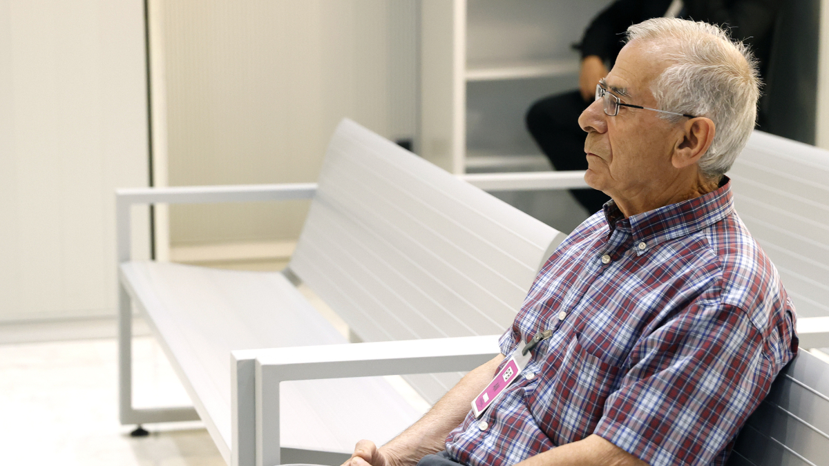 Pompeyo González, durant el judici a l’Audiència Nacional.