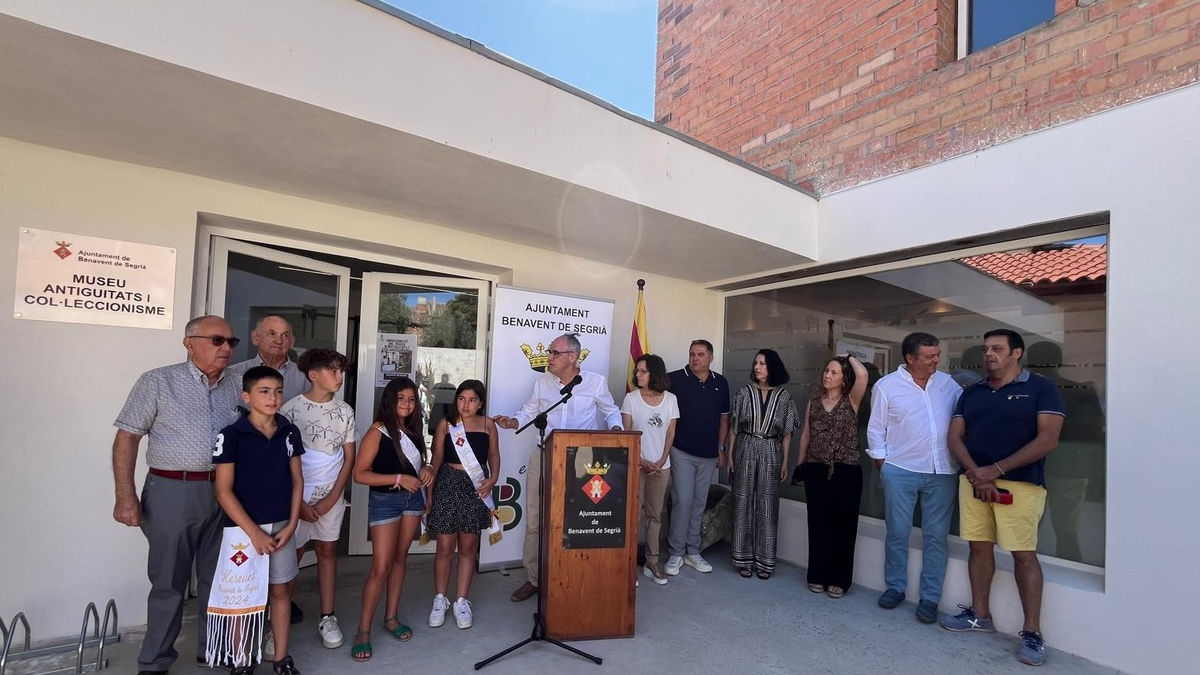 La inauguració va tenir lloc diumenge. - AJUNTAMENT BENAVENT DE SEGRIÀ