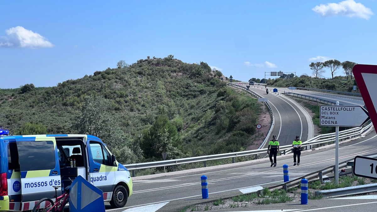 Punto donde tuvo lugar el accidente.
