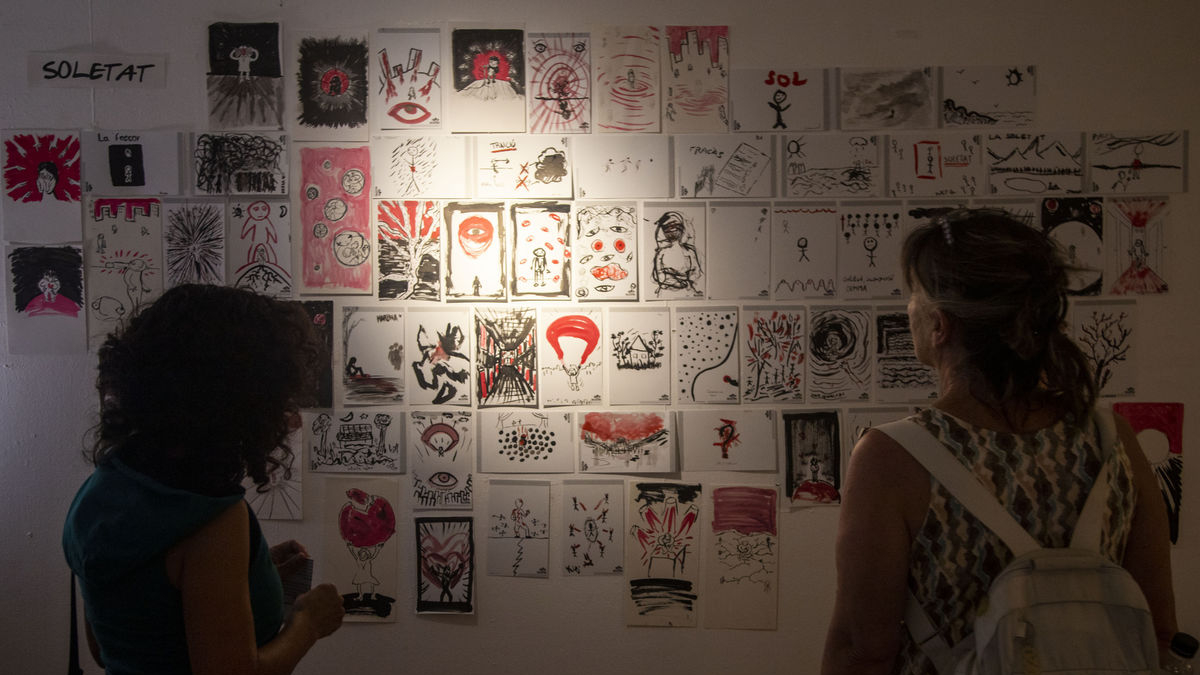 La exposición sobre los miedos se podrá ver en la Sala Marsà en el marco del certamen teatral. - LAIA PEDRÓS