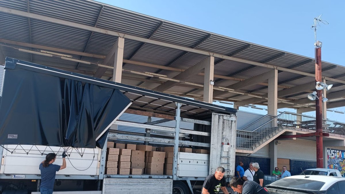 Personal de la Federació de Caça participa en la repoblació. - FEDERACIÓ DE CAÇA DE LLEIDA