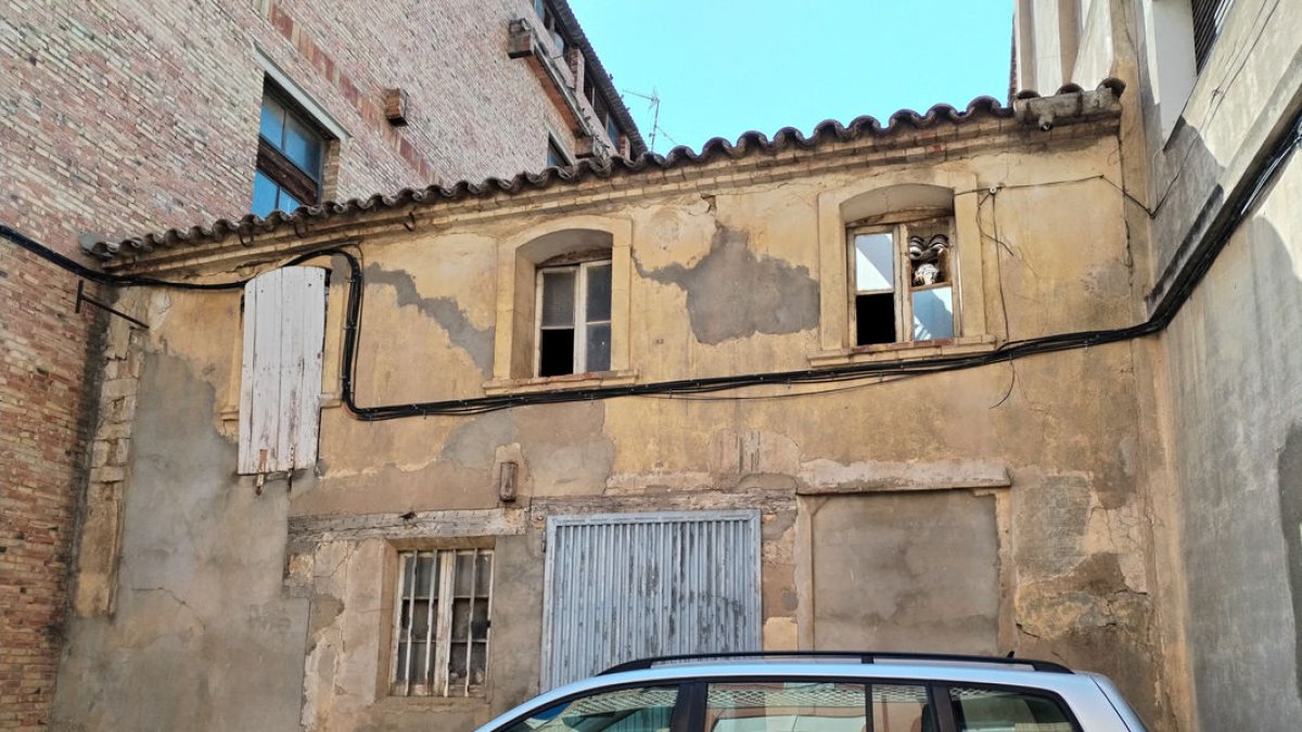 L’antiga Casa Sarroqueta, que serà el centre d’interpretació. - A. AITONA