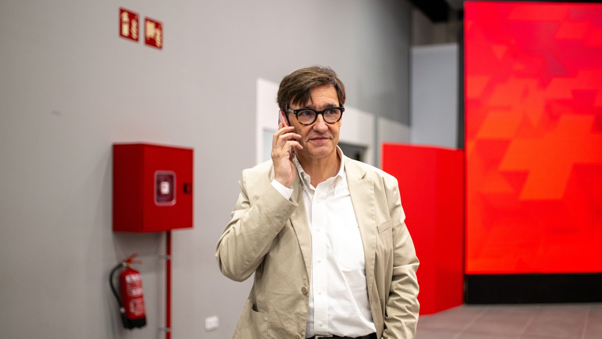 El primer secretari del PSC, Salvador Illa.