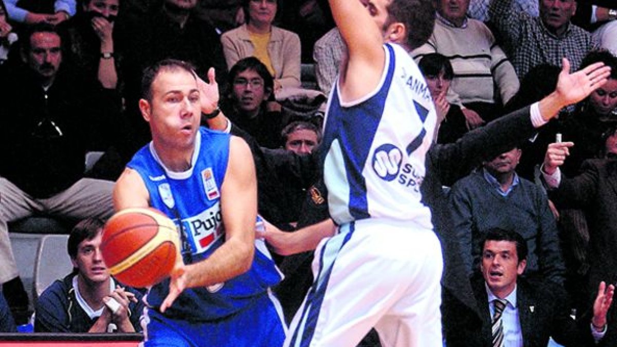 Berni Álvarez, con el Plus Pujol Lleida en 2007.