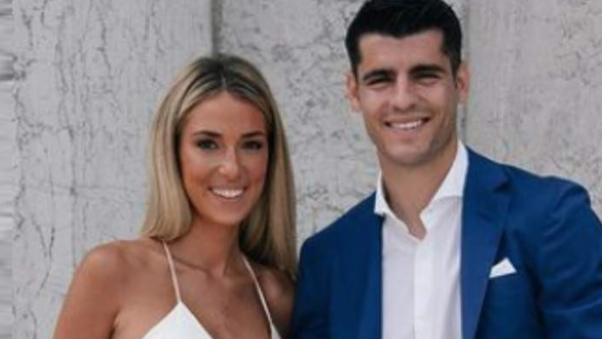 Alice Campello y Álvaro Morata