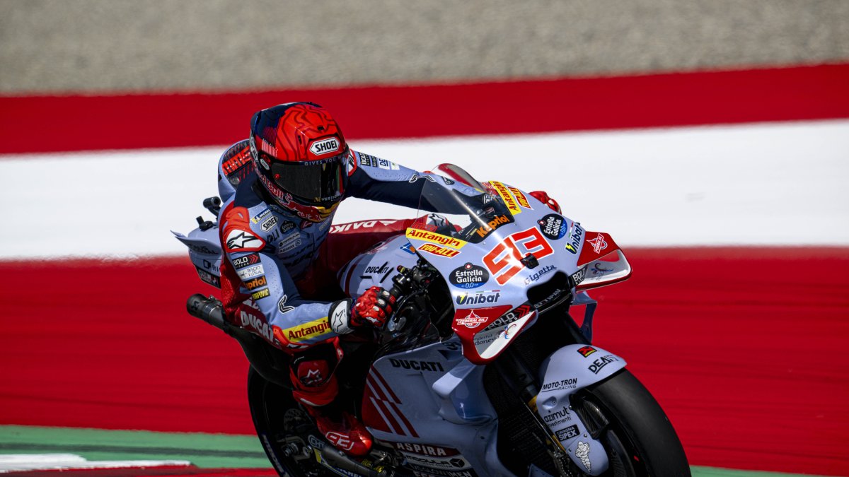 Marc Marquez en el GP de Austria.