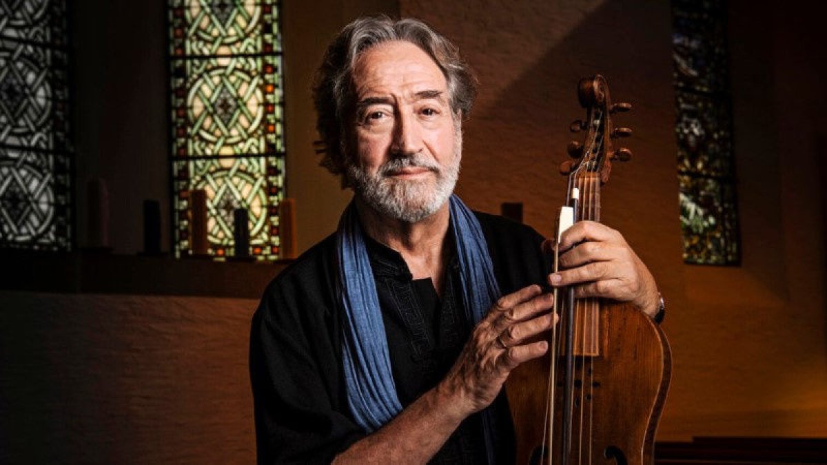 El maestro Jordi Savall, músico y director de orquesta. - LA XARXA