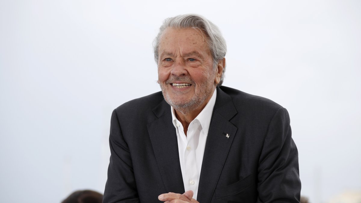 El actor Alain Delon.