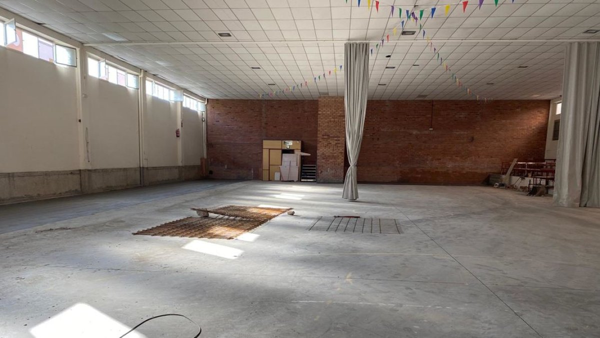 El pavelló de Miralcamp, després de la reforma. - A.MIRALCAMP
