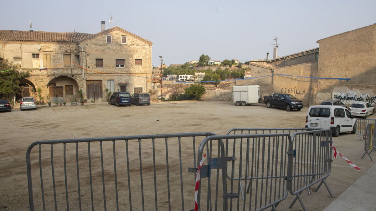 Empiezan los preparativos en Cal Racó. - LAIA PEDRÓS