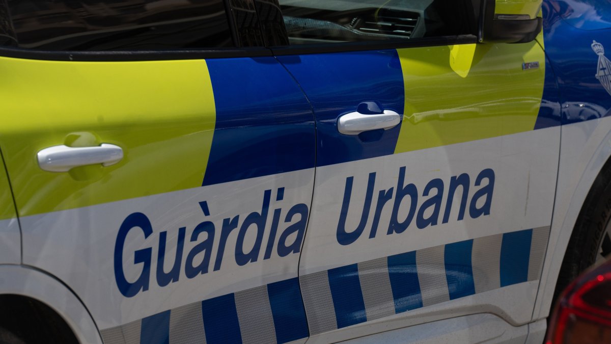 Un cotxe de la Guàrdia Urbana