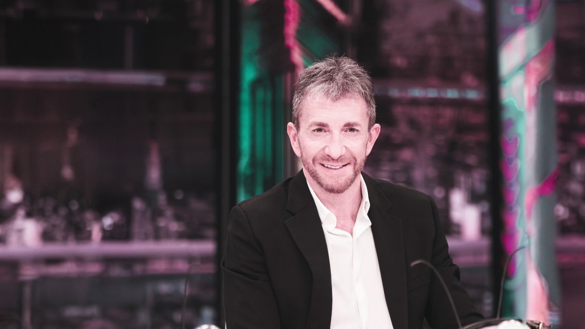 Pablo Motos junto a Trancas y Barrancas.