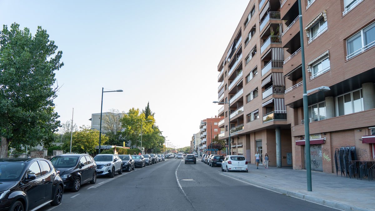 Vista de l’avinguda Tortosa, al barri de Pardinyes. - PAU PASCUAL PRAT