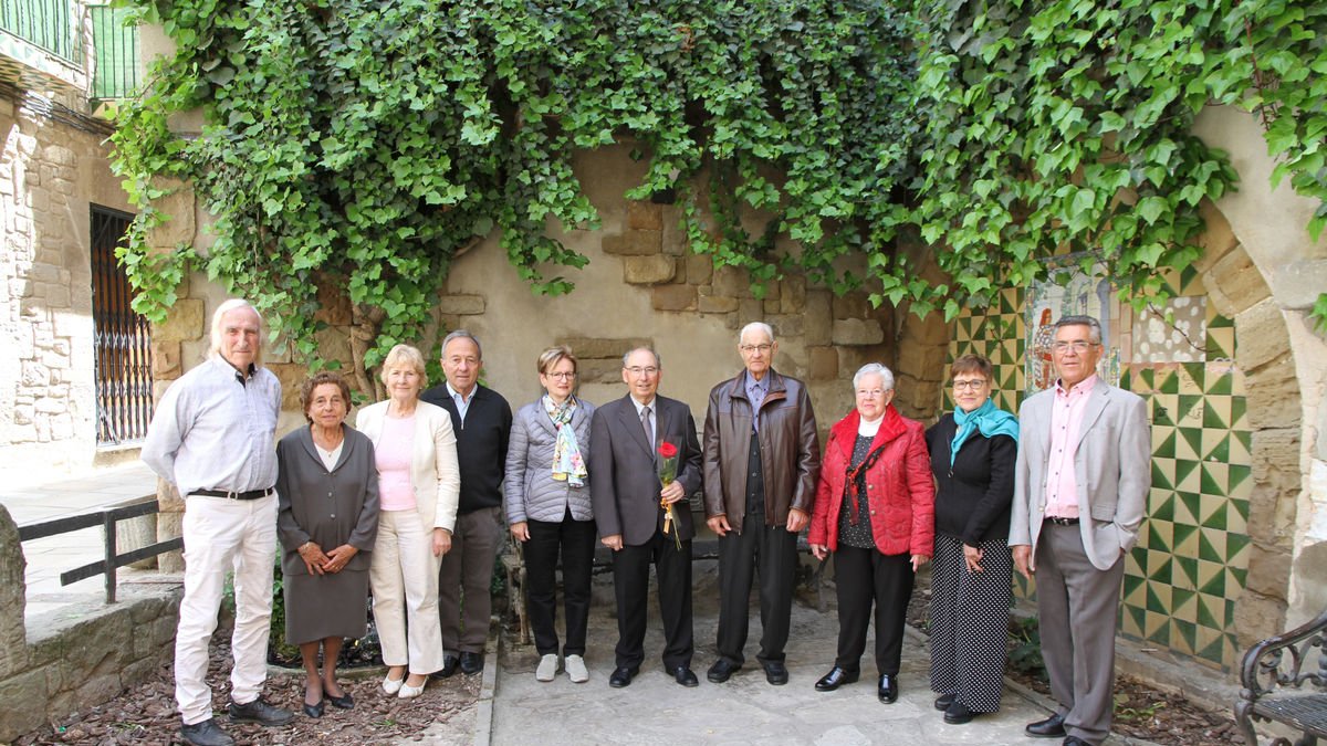 Imagen de los integrantes de la actual junta del Casal de la Gent Gran de Guissona i Comarca. - AJUNTAMENT DE GUISSONA