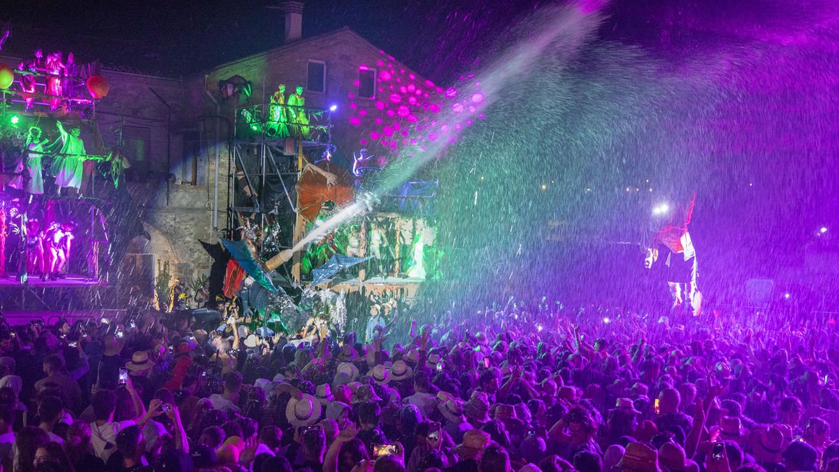 Uno de los momentos que se vivieron en el anterior Aquelarre. - LLEIDA TELEVISIÓ