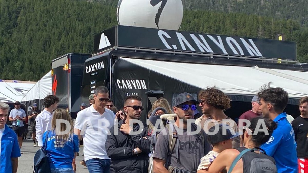 Pedro Sánchez i Begoña Gómez, a Andorra