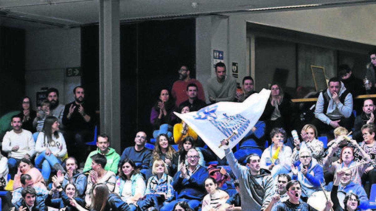 Fabián Téllez, en un partit de la passada temporada, en què el Cadí va aconseguir la permanència. - AGUSTÍ PEÑA