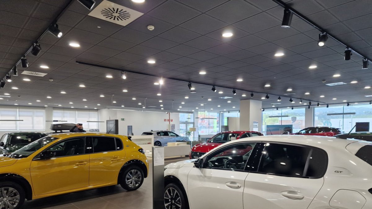 Les vendes de cotxes també registren un augment en l’acumulat anual del 0,23% a Lleida. - EUROPA PRESS