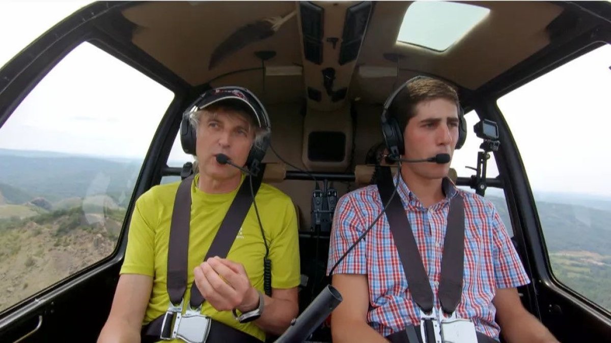 Jesús Calleja descobreix llocs i les seues històries des de l’aire. - MEDIASET