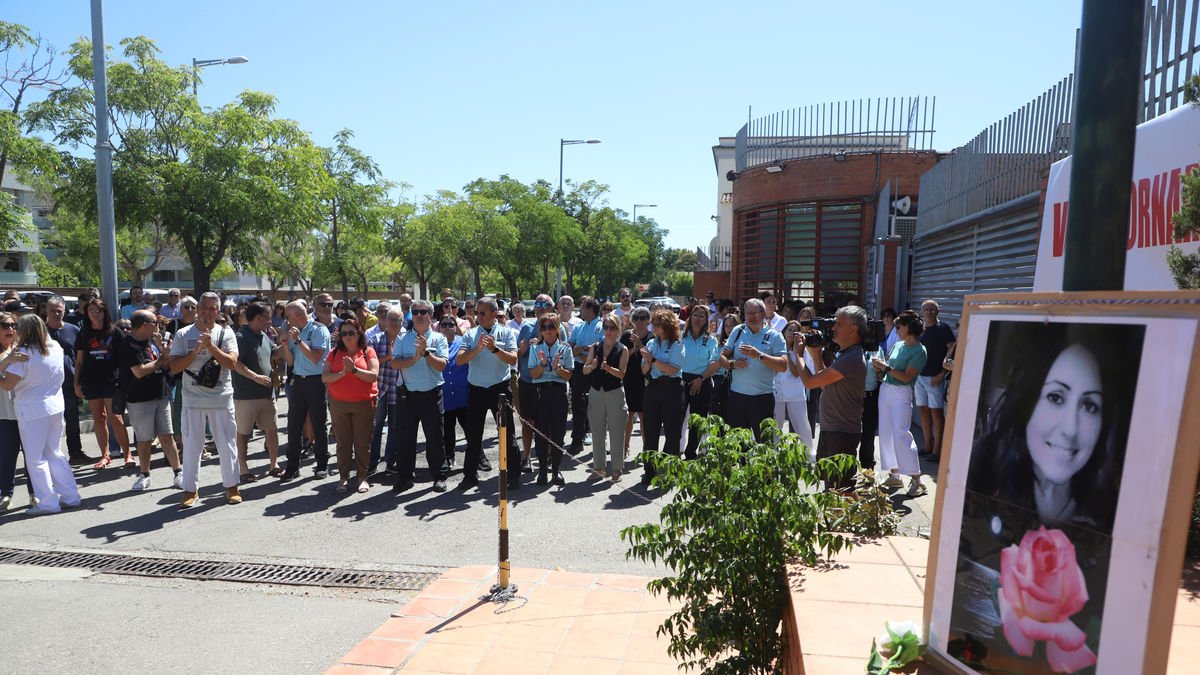 Concentració de funcionaris de Ponent el 23 de juliol passat. - MAGDALENA ALTISENT