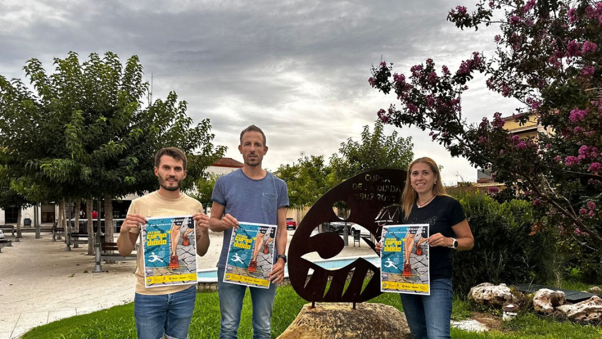 La Cursa de la Diada de Térmens, un clásico del atletismo leridano, se presentó ayer.