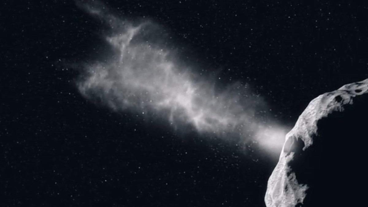 Impacte de la sonda DART contra l’asteroide Dimorphos.