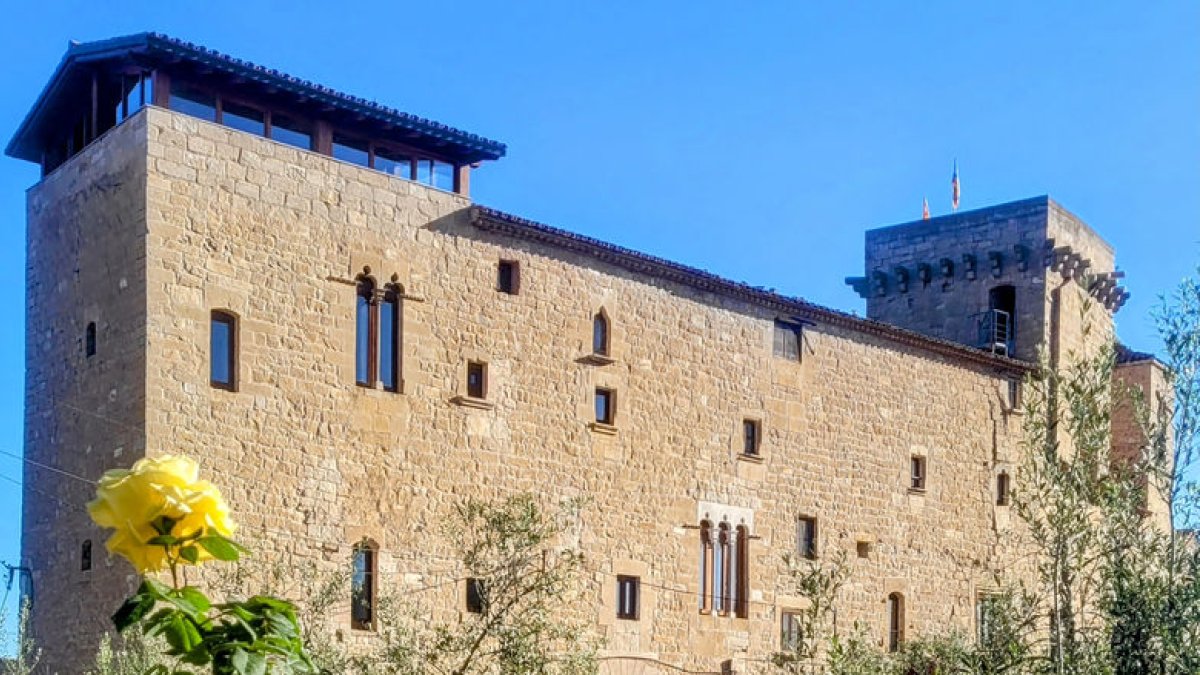 Castell entre oliveres - LLUÏSA PLA