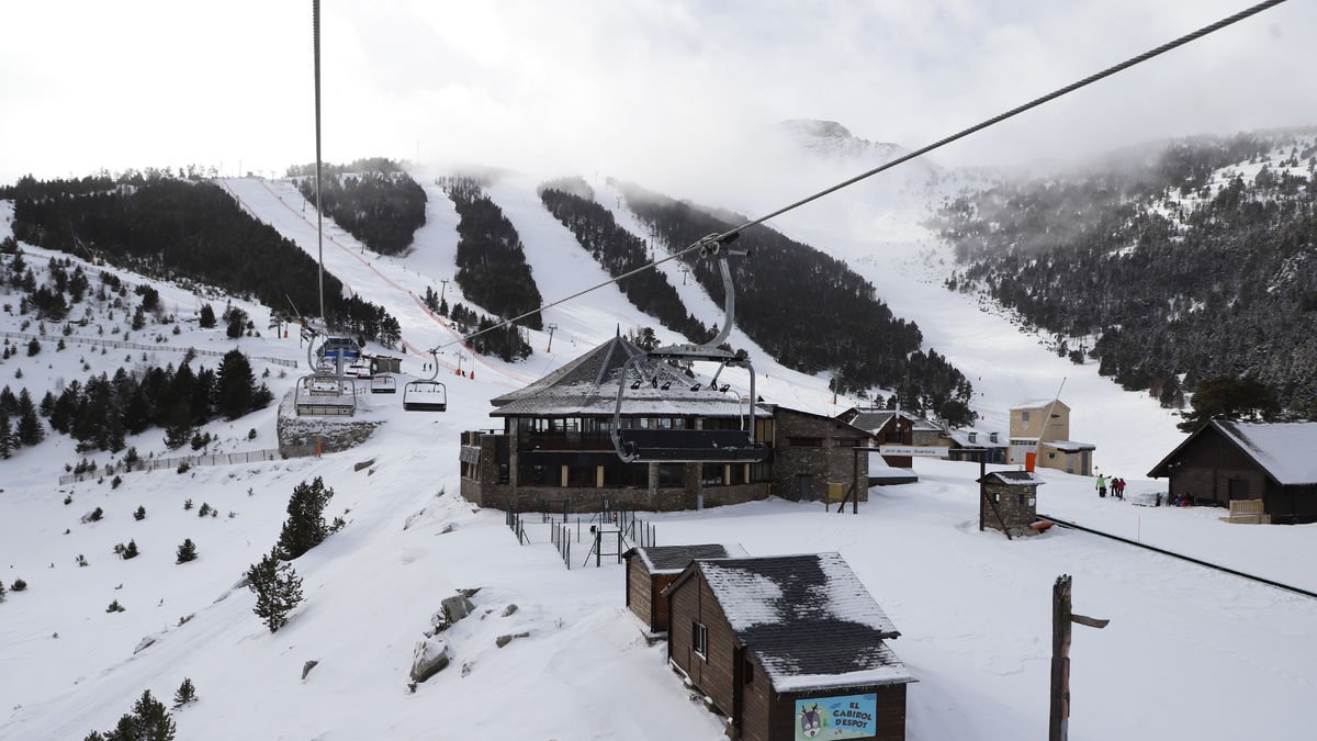 Los remontes de la estación de Espot Esquí en la pasada temporada invernal. - E.E.