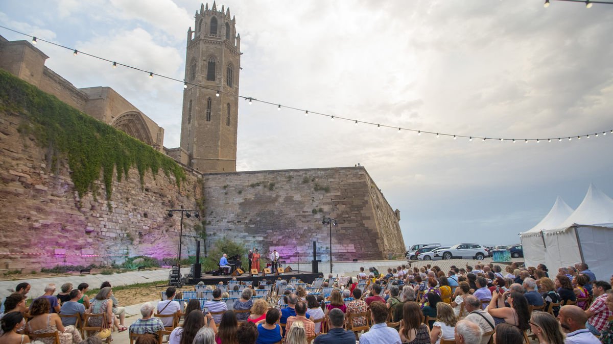 Concert de jazz de Carole Alston el juliol passat al Fossat de la Seu Vella. - GERARD HOYAS