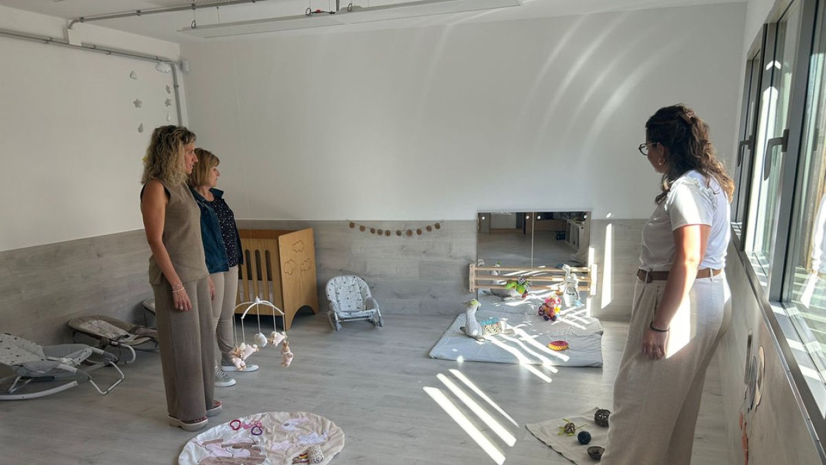 Visita a las nuevas instalaciones de la guardería de Agramunt. - AJUNTAMENT D’AGRAMUNT