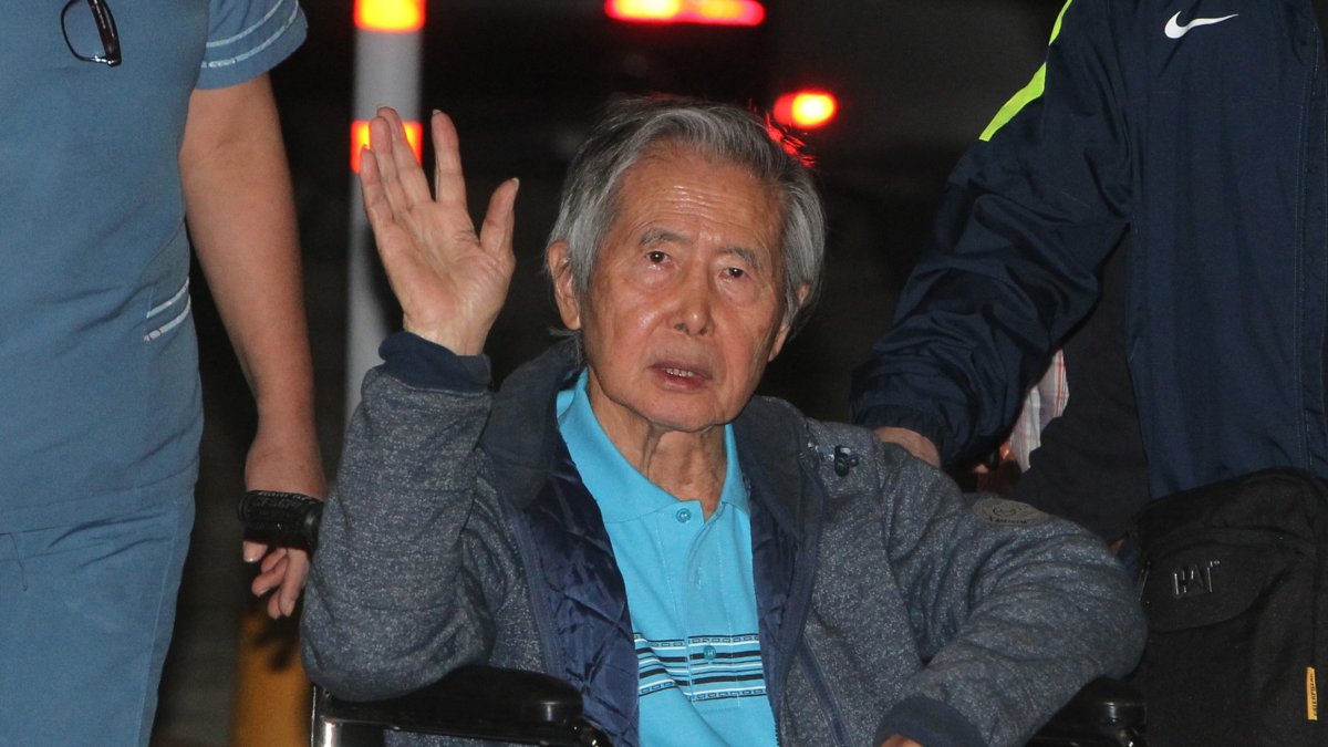 El expresidente de Perú Alberto Fujimori.