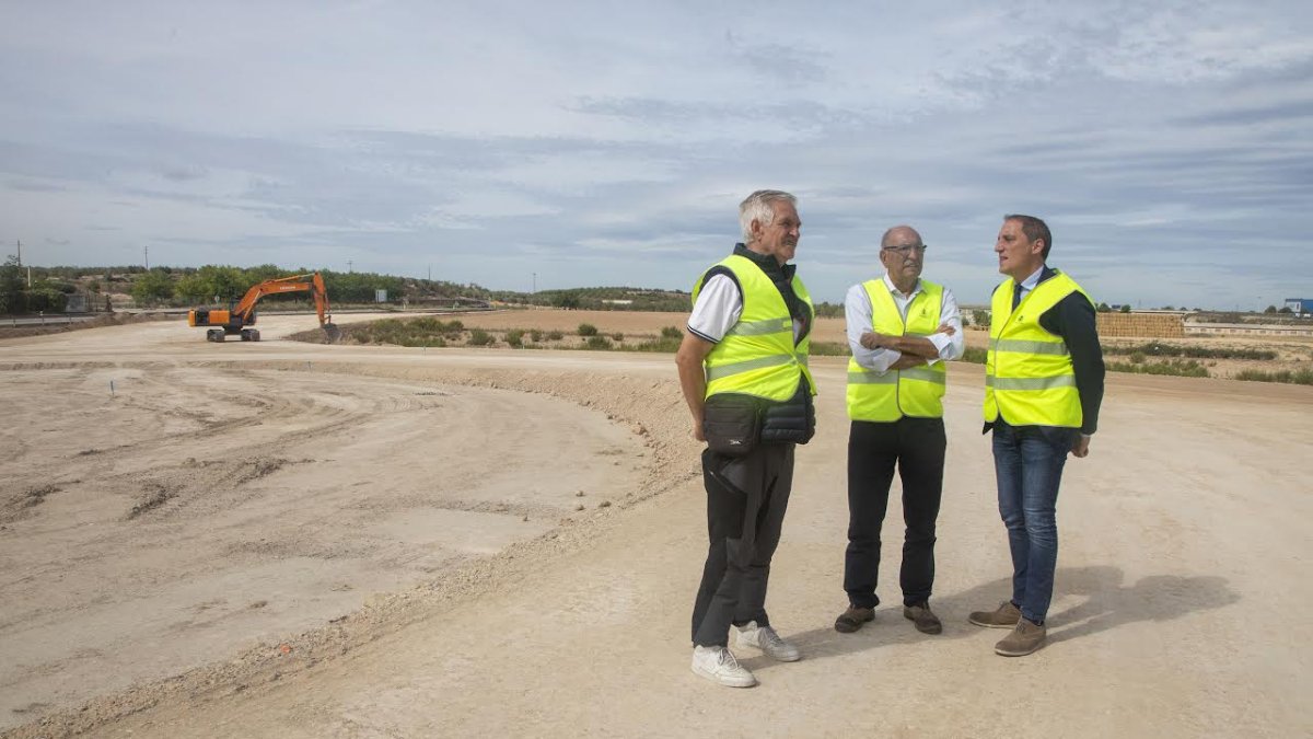 Visita a las obras.