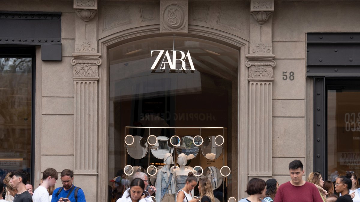 Una tienda Zara, del grupo Inditex.