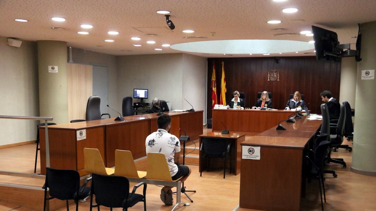 El juicio de este jueves en la Audiencia de Lleida.