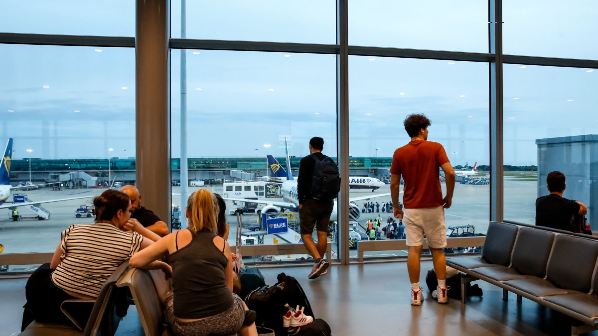 El aeropuerto de Londres Stansted.