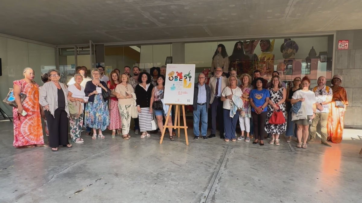 Representantes municipales y de las entidades que participan en la decimoquinta edición del Obert del Centre Històric. - LLEIDA TV