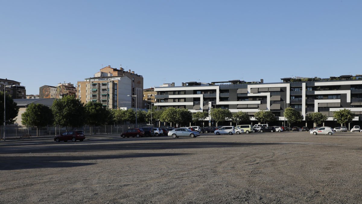 Vista del solar donde está proyectado el instituto de Cappont. - AMADO FORROLLA