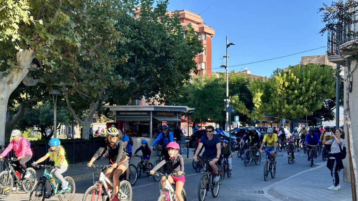 Celebración ayer del Día de la Bicicleta en Les Borges Blanques. - AJUNTAMENT DE LES BORGES BLANQUES