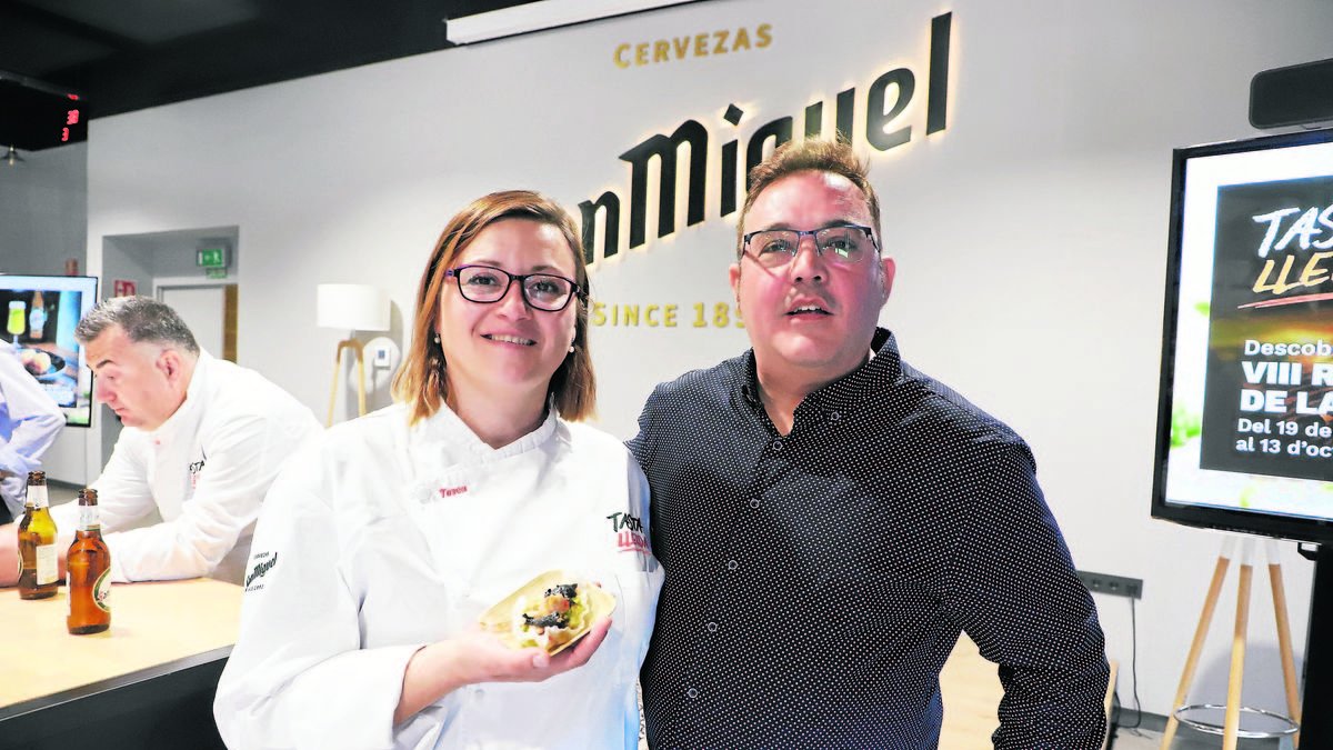 Joana i Pere Joan, del restaurant Tosca de Lleida.