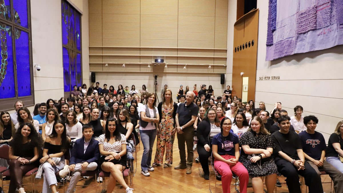 La UdL va donar ahir la benvinguda als alumnes de mobilitat d’aquest quadrimestre. - MAGDALENA ALTISENT