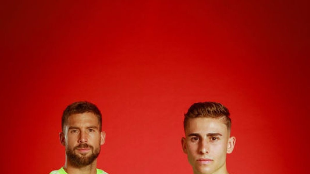 El Barça presentó ayer la tercera equipación para la temporada. - FC BARCELONA