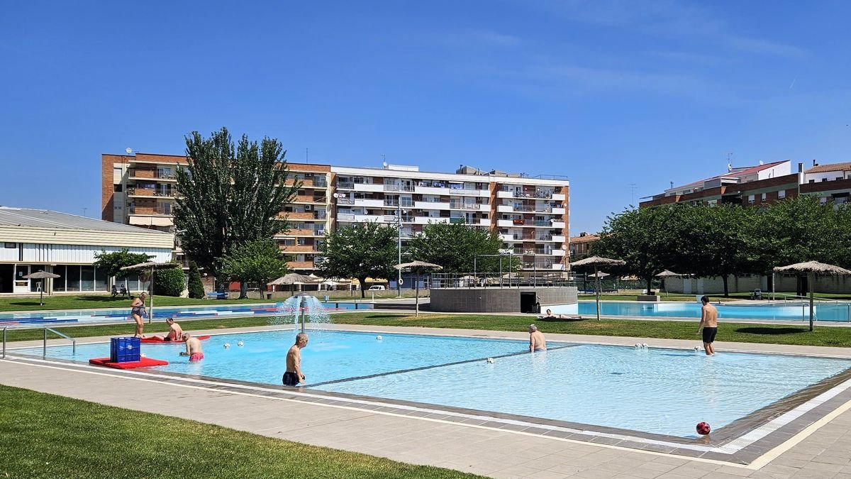 Las piscinas de verano de Mollerussa. - A.MOLLERUSSA