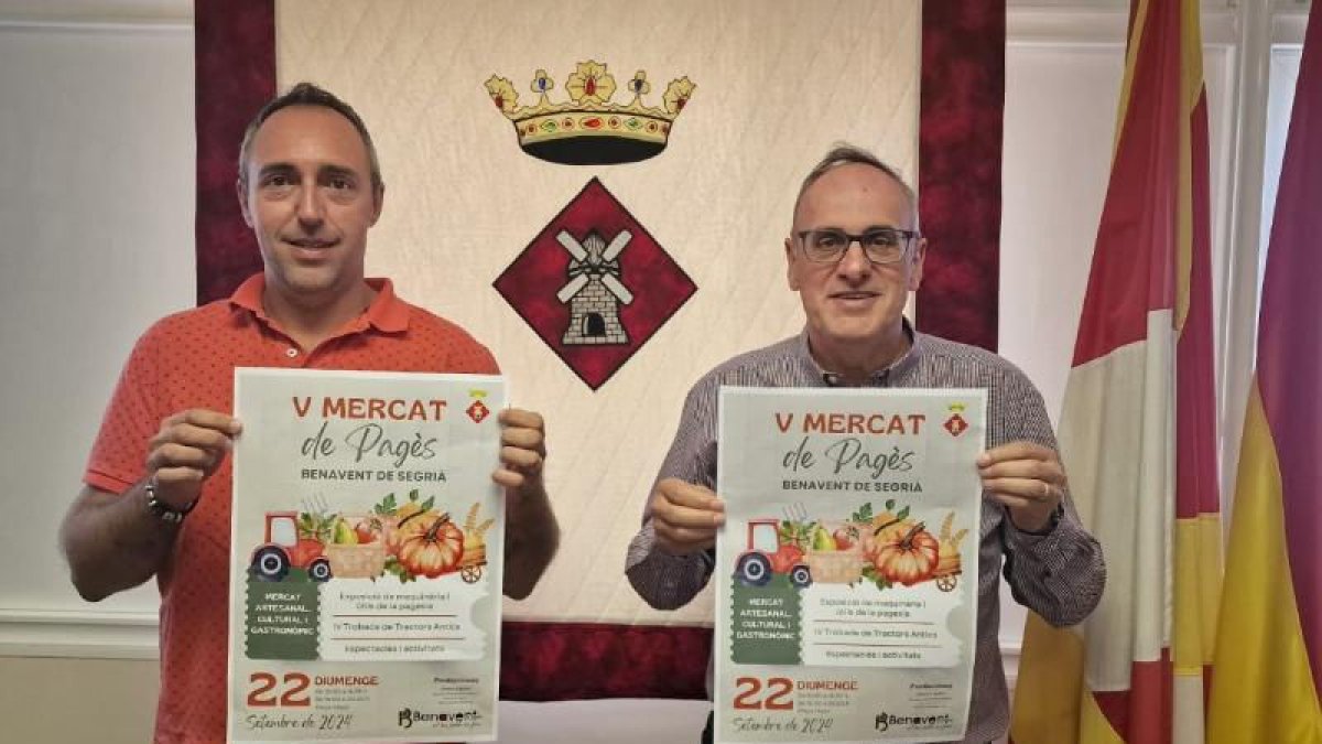 La presentació del V Mercat de Pagès que es farà diumenge. - A.B.S.