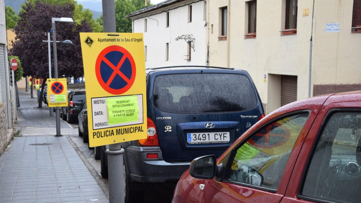 Senyals informaven aquests dies de les restriccions. - C.SANS